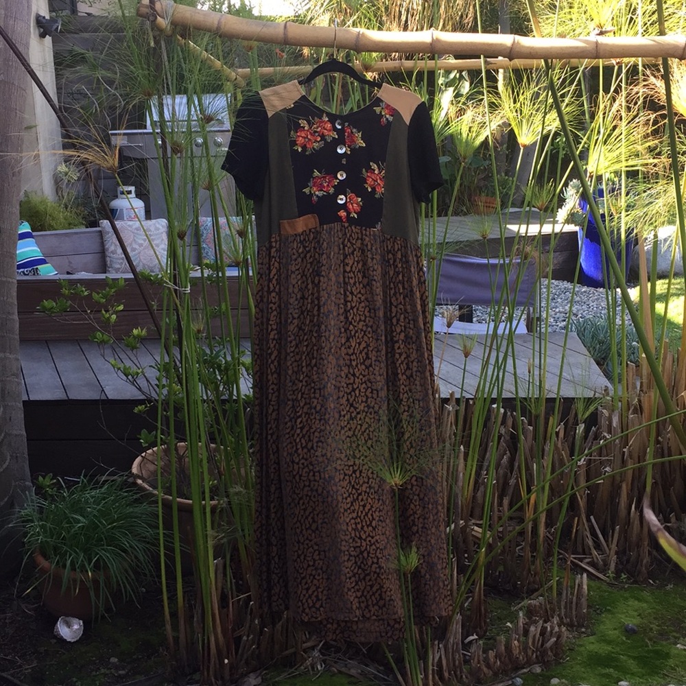 Stunning patchwork dress!